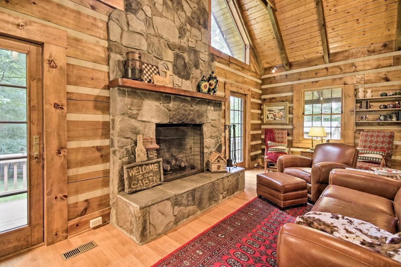 Creekside Berkeley Springs Cabin On 35 Acres! Exteriör bild
